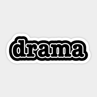 Drama Sticker